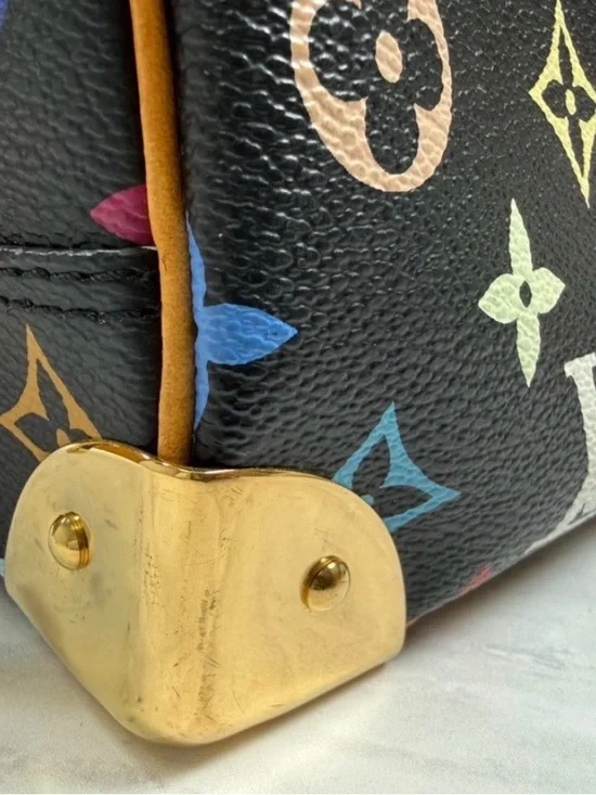 Louis Vuitton Trouville Black Multicolor Murakami - Picture 13 of 14